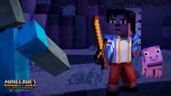 Minecraft: Story Mode - A Telltale Games Series. Episode 1-3 (2015/RUS/ENG/RePack  R.G. Freedom)