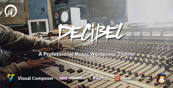 Decibel v1.7.4 - Professional Music Wordpress Theme