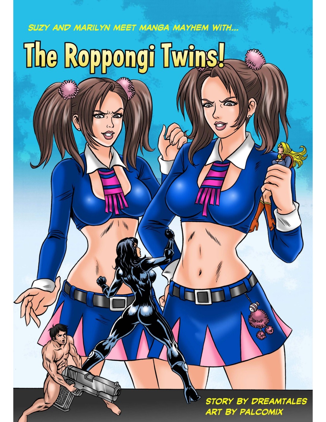 Twin Hentai Porn - PALCOMIX - THE ROPPONGI TWINS Â» Download XXX Adult comics ...