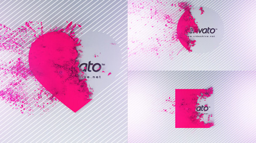 Disintegration Logo Reveal - Project for After Effects (Videohive)