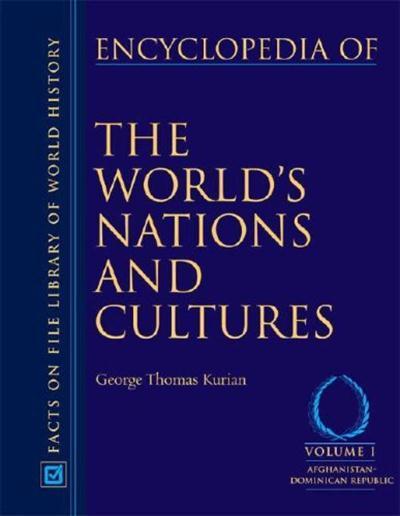Encyclopedia of the World's Nations and Cultures, 2 edition 4 Volume Set