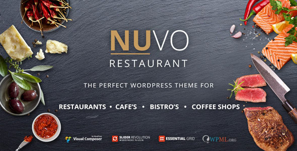 Nulled ThemeForest - NUVO v5.5.6 - Restaurant, Cafe & Bistro WordPress Theme