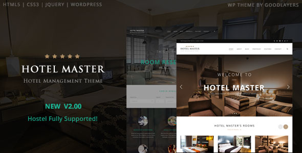 Nulled ThemeForest - Hotel Master v2.04 - Hotel Booking WordPress Theme