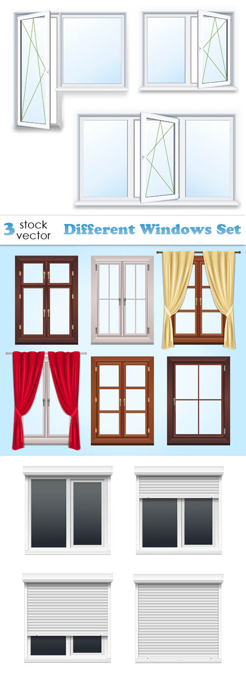 Vectors - Different Windows Set