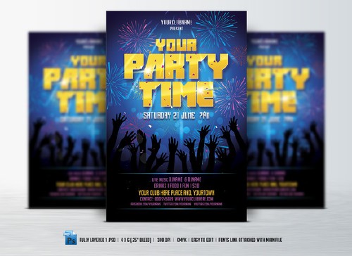 CM - Party Time Flyer 507221