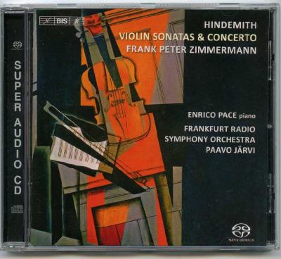F. P. Zimmermann (violin) - Paul Hindemith - Violin Sonatas & Concerto ( Frankfurt Radio Symphony Orchestra, Paavo Järvi, Enrico Pace) / 2013 BIS
