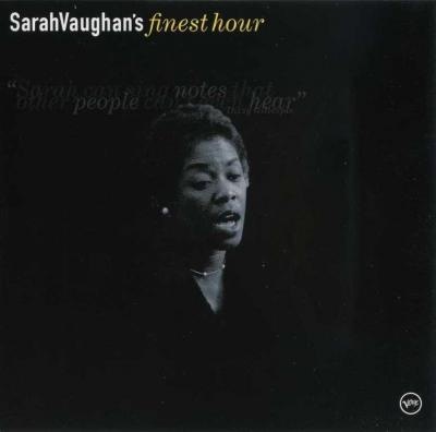 Sarah Vaughan - SarahVaughan’s finest hour / 2000 Verve