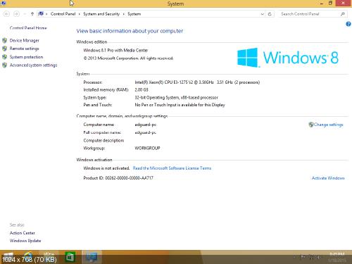 Windows 8.1 Professional WMC with Update [November 2014] (EN-RU)