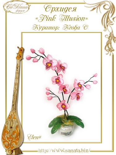 Выпуск работ Факультета: Орхидея "Pink Illusion" 39ca9415c393a36b2864315cd749bef6