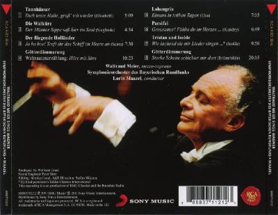 Waltraud Meier Sings Wagner (Lorin Maazel, Symphonieorchester des Bayerischen Rundfuns ) / 2013 Sony Music Entertainment