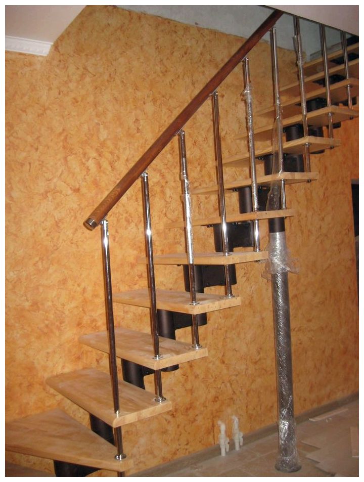 Как самостоятельно установить готовую модульную лестницу?